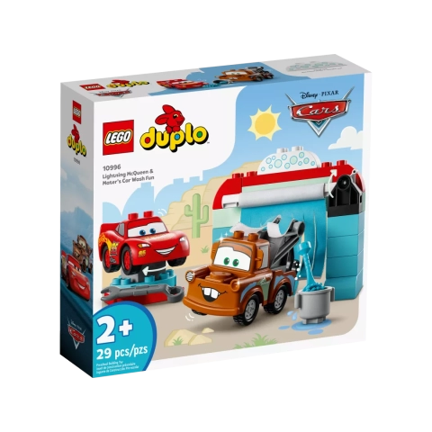 LEGO® DUPLO® 10996 Zygzak McQueen i Złomek - myjnia