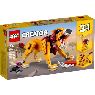 LEGO Creator 3 w 1 31112 Dziki lew