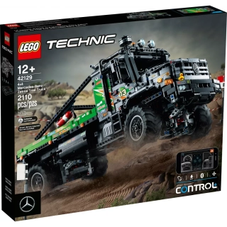 LEGO Technic 42129 Sterowana przez aplikację ciężarówka Mercedes-Benz Zetros z napędem na 4 koła