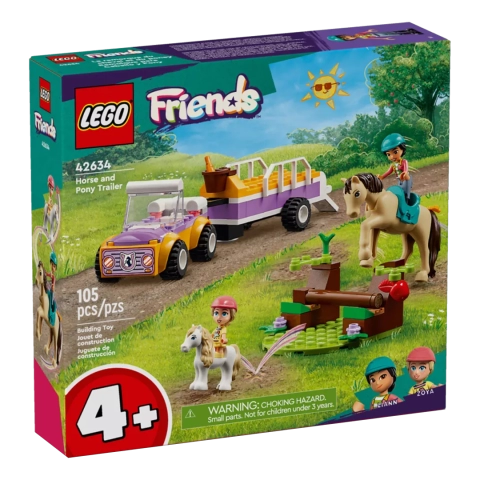 LEGO® Friends 42634 Przyczepka dla konia i kucyka