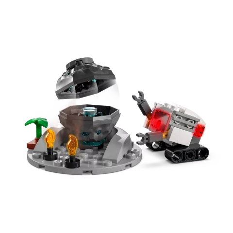 LEGO Start rakiety z kosmodromu