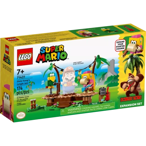 LEGO® Super Mario™ 71421 Dżunglowy koncert Dixie Kong - zestaw rozszerzający