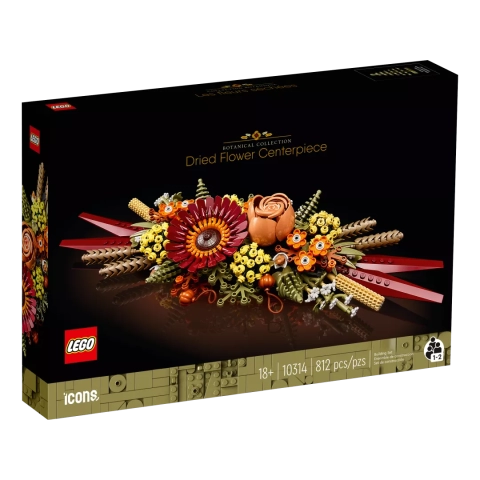 LEGO® Icons 10314 Stroik z suszonych kwiatów