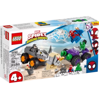 LEGO Marvel 10782 Hulk kontra Rhino - starcie pojazdów
