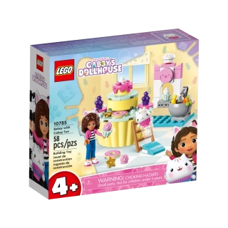 LEGO Koci domek Gabi 10785 Pieczenie tortu z Łakotkiem