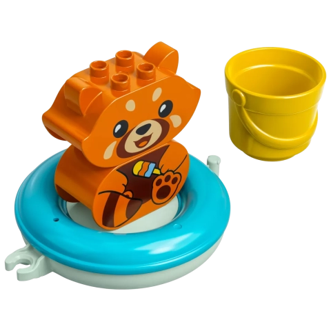 LEGO Zabawa w kąpieli: pływająca czerwona panda