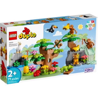 LEGO® DUPLO® 10973 Dzikie zwierzęta Ameryki Południowej