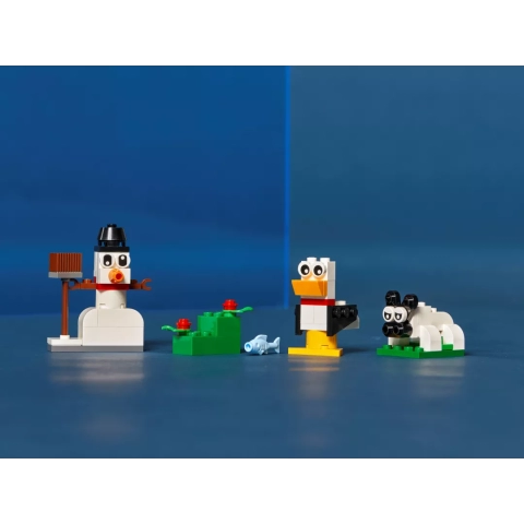LEGO Kreatywne białe klocki