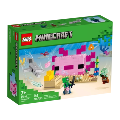 LEGO® Minecraft® 21247 Dom aksolotla