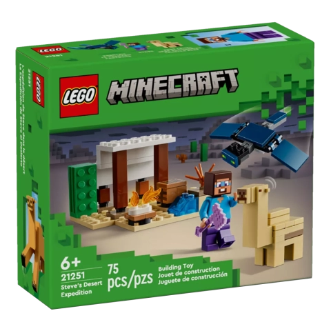 LEGO® Minecraft® 21251 Pustynna wyprawa Steve’