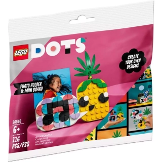 LEGO DOTS 30560 Ananas ramka na zdjęcie i miniaturowa tablica