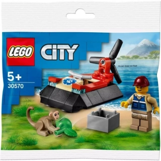 LEGO City 30570 Poduszkowiec ratowników dzikich zwierząt