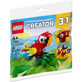 LEGO Creator 30581 Tropikalna papuga 3 w 1