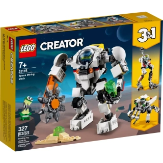 LEGO® Creator 3 w 1 31115 Kosmiczny robot górniczy