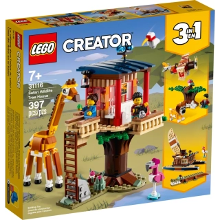LEGO® Creator 3 w 1 31116 Domek na drzewie na safari
