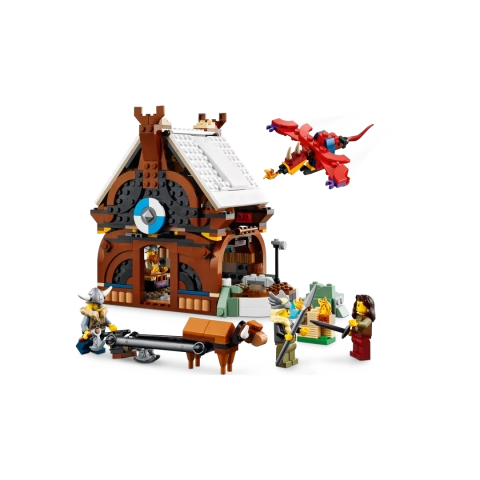 LEGO Statek wikingów i wąż z Midgardu