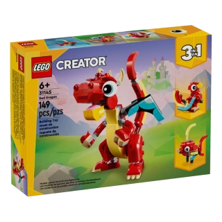 LEGO Creator 3 w 1 31145 Czerwony smok