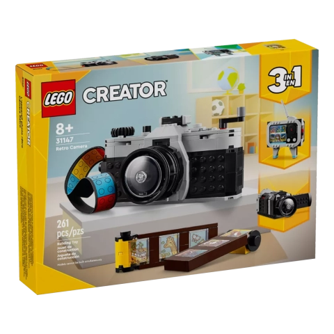 LEGO® Creator 3 w 1 31147 Aparat w stylu retro