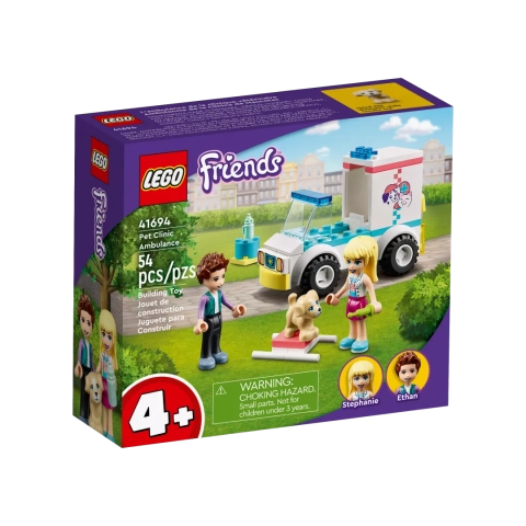 LEGO® Friends 41694 Karetka kliniki dla zwierzątek