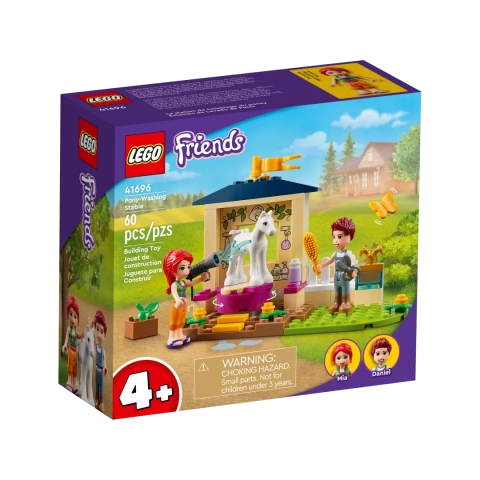 LEGO® Friends 41696 Kąpiel dla kucyków w stajni