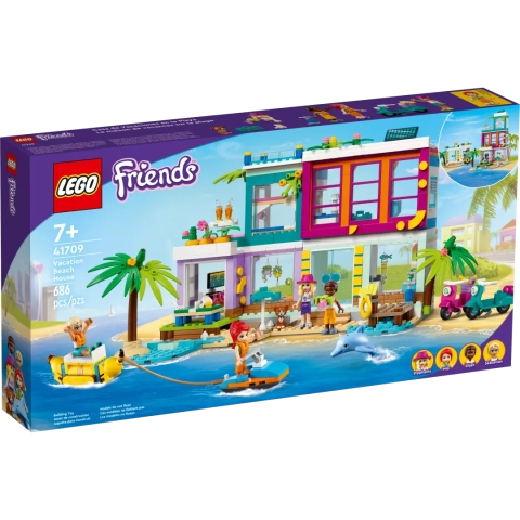 LEGO® Friends 41709 Wakacyjny domek na plaży