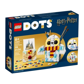 LEGO DOTS 41809 Pojemnik na długopisy w kształcie Hedwigi™