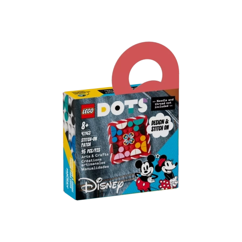 LEGO® DOTS 41963 Myszka Miki i Myszka Minnie - naszywka
