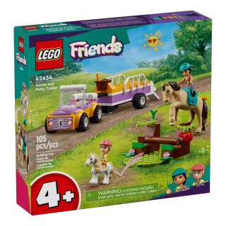 LEGO Friends 42634 Przyczepka dla konia i kucyka