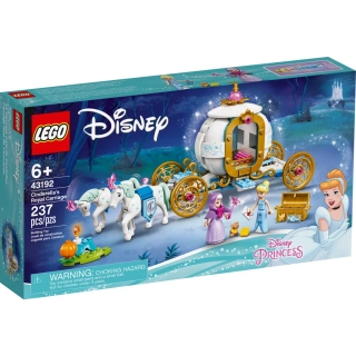 LEGO Disney 43192 Królewski powóz Kopciuszka
