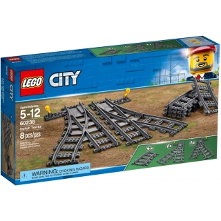 LEGO City 60238 Zwrotnice i tory