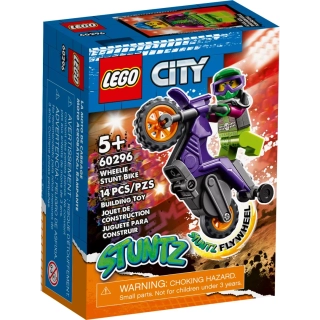 LEGO® City 60296 Wheelie na motocyklu kaskaderskim