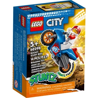 LEGO City 60298 Rakietowy motocykl kaskaderski