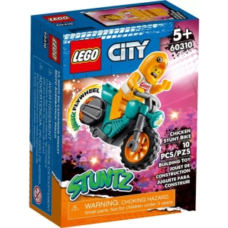 LEGO City 60310 Motocykl kaskaderski z kurczakiem