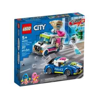 LEGO® City 60314 Policyjny pościg za furgonetką z lodami