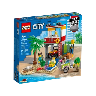 LEGO® City 60328 Stanowisko ratownicze na plaży