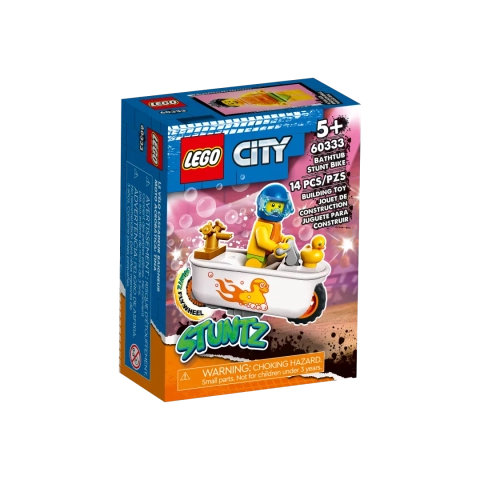 LEGO® City 60333 Kaskaderski motocykl-wanna