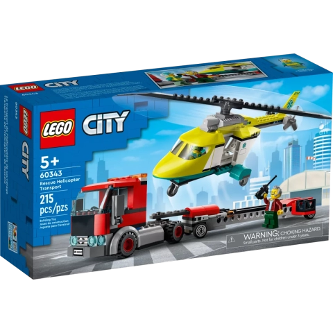 LEGO® City 60343 Laweta helikoptera ratunkowego