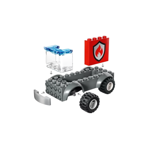 LEGO Remiza strażacka i wóz strażacki