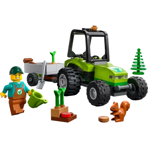 LEGO Traktor w parku