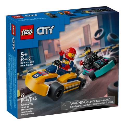 LEGO® City 60400 Gokarty i kierowcy wyścigowi 