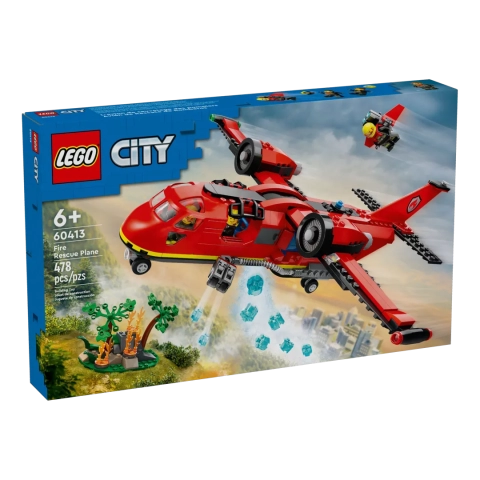 LEGO® City 60413 Strażacki samolot ratunkowy 