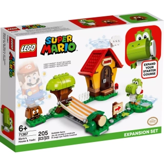 LEGO® Super Mario™ 71367 Yoshi i dom Mario — zestaw rozszerzający