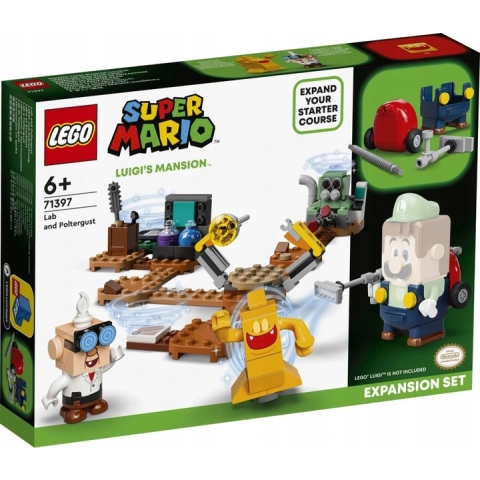 LEGO® Super Mario™ 71397 Laboratorium w rezydencji Luigiego™ i Poltergust
