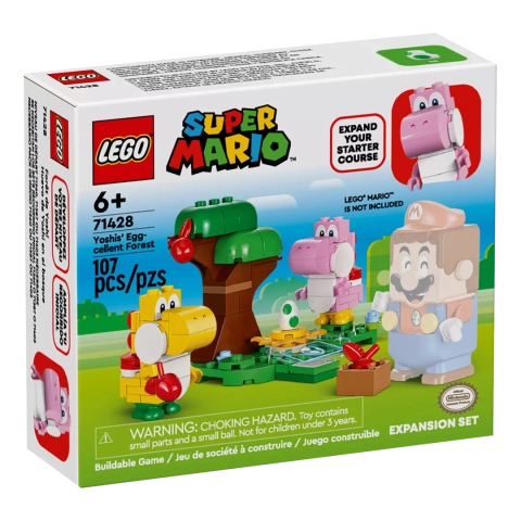 LEGO® Super Mario™ 71428 Niezwykły las Yoshiego - zestaw uzupełniający