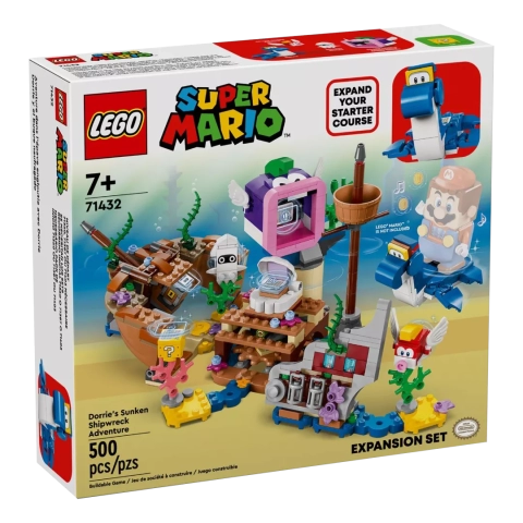 LEGO® Super Mario™ 71432 Przygoda Dorriego we wraku - zestaw uzupełniający