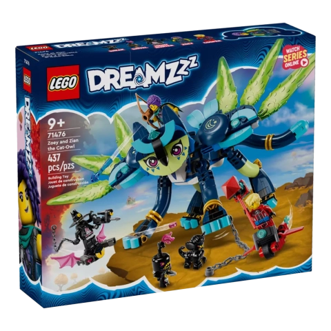 LEGO® DREAMZzz™ 71476 Zoey i sowokot Zian