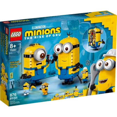 LEGO® Minions 75551 Minionki z klocków i ich gniazdo