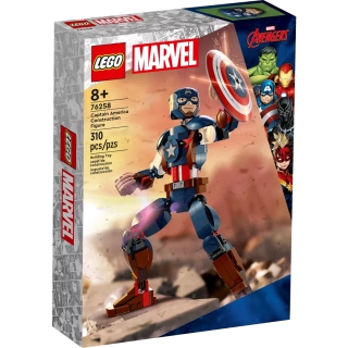 LEGO Marvel 76258 Figurka Kapitana Ameryki do zbudowania