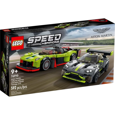 LEGO® Speed Champions 76910 Aston Martin Valkyrie AMR PRO i Aston Martin Vantage GT3