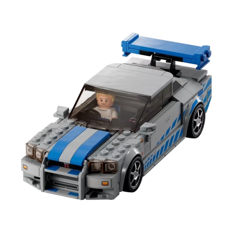 LEGO Nissan Skyline GT-R (R34) z filmu „Za szybcy, za wściekli”